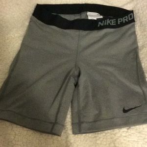 Nike pro athletic shorts